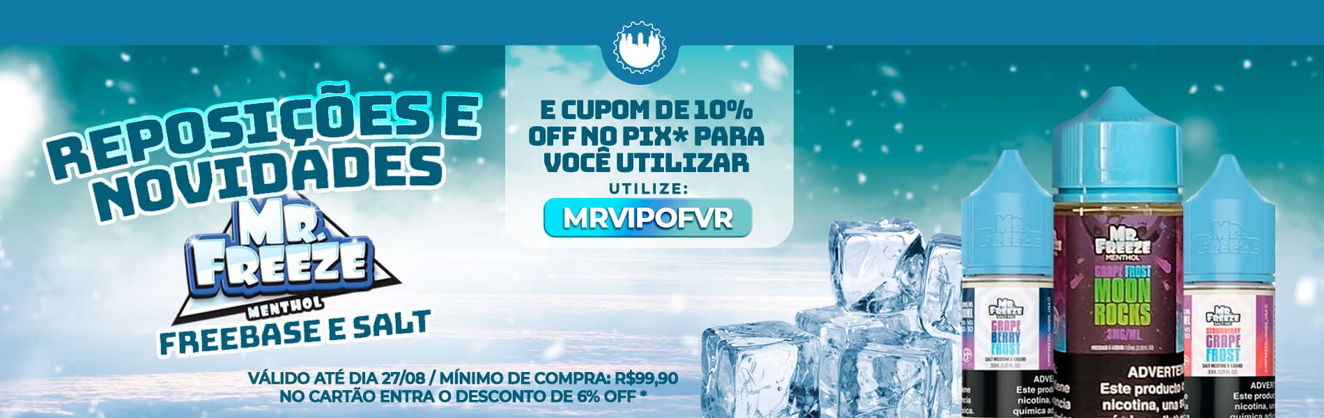 REPOS E NOVIDADE MR FREEZE web