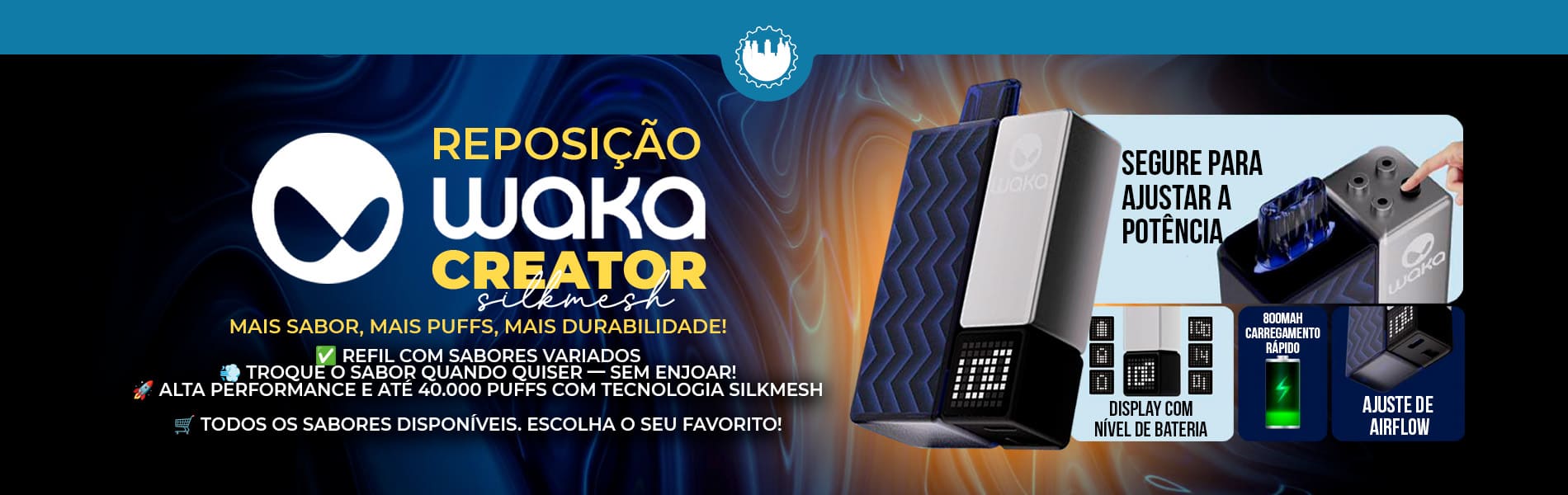 REPOSIÇÃO WAKA CREATOR web
