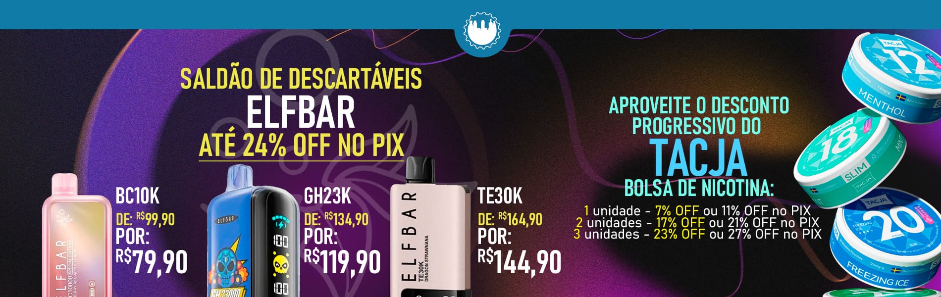 atualizado elf bar e tacja web