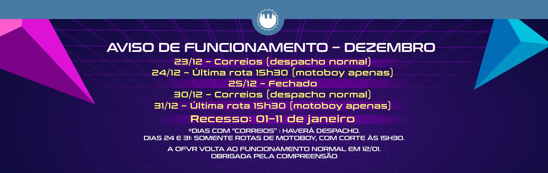 EXPEDIENTE DE F&Eacute;RIAS WEB