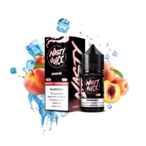 Nasty Smooth Salt - Peach Ice 30ml - Oficina Vapor Nasty Smooth Salt - Peach Ice 30ml