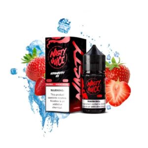 Nasty Smooth Salt - Strawberry Ice 30ml - Oficina Vapor Nasty Smooth Salt - Strawberry Ice 30ml