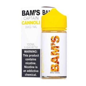 Bam's Cannoli - Captain Cannoli 100ml - Oficina Vapor Bam's Cannoli - Captain Cannoli 100ml