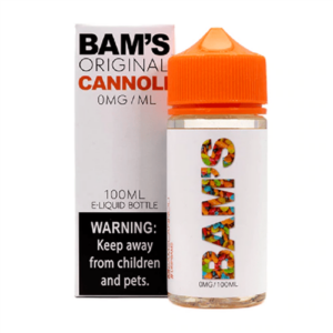 Bam's Cannoli - Original Cannoli 100ml - Oficina Vapor Bam's Cannoli - Original Cannoli 100ml