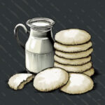 Suicide Bunny Salt - Mother's Milk and Cookies 30ml - Oficina Vapor Suicide Bunny Salt - Mother's Milk and Cookies