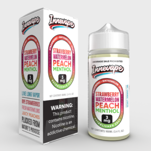 InneVape - Strawberry Watermelon Peach Menthol 100ml - Oficina Vapor Innevape Strawberry Watermelon Peach Menthol