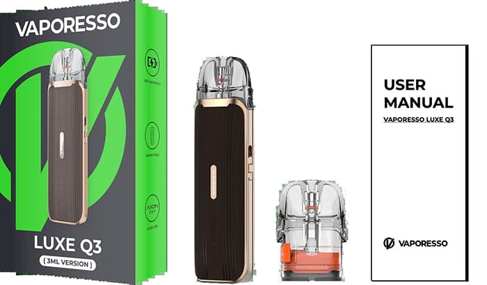 Vaporesso - Luxe Q3 Pod System 1450mAh