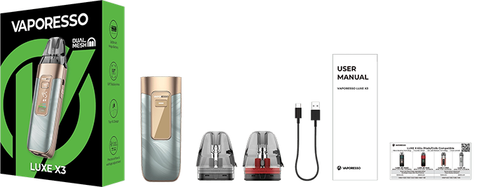 Vaporesso - Luxe X3 Pod System 2600mAh