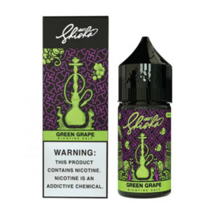 Nasty Salt - Shisha - Green Grape 30ml - Oficina Vapor Nasty Salt - Shisha - Green Grape 30ml
